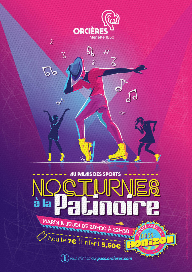 La nocturne de la patinoire !_Orcières