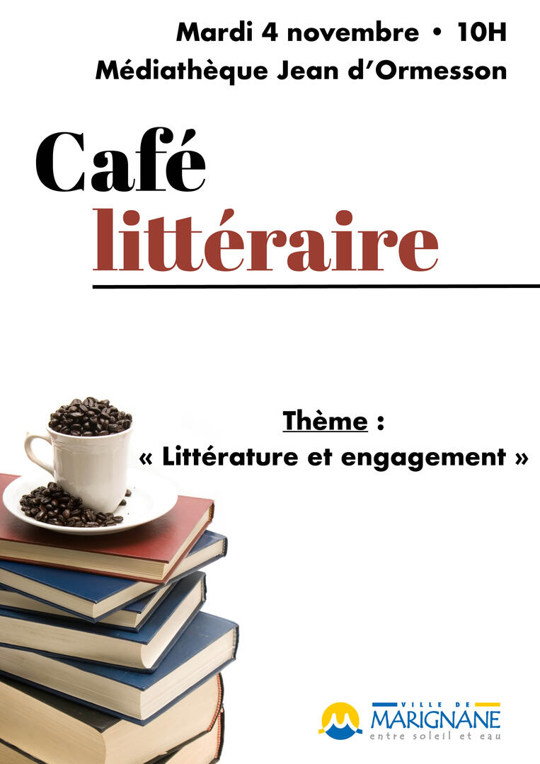Café littéraire : Littérature et engagement