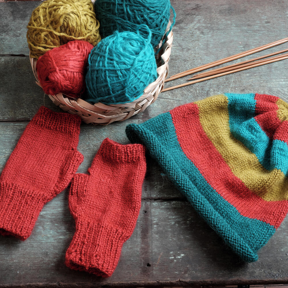 Atelier tricot et crochet… spécial "neige"