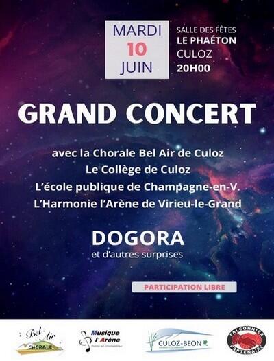 Grand Concert "Dogora"_Culoz-Béon