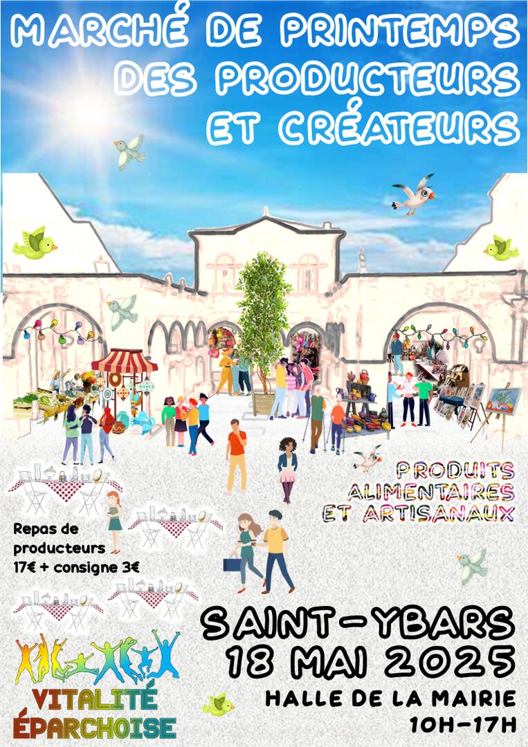 Marché de Printemps à St Ybars
