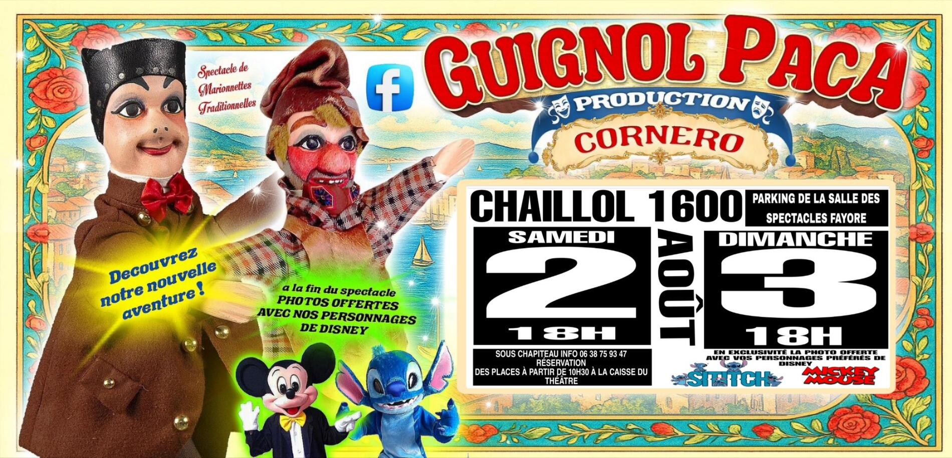 Spectacle Marionnette Guignol du PACA_Saint-Michel-de-Chaillol