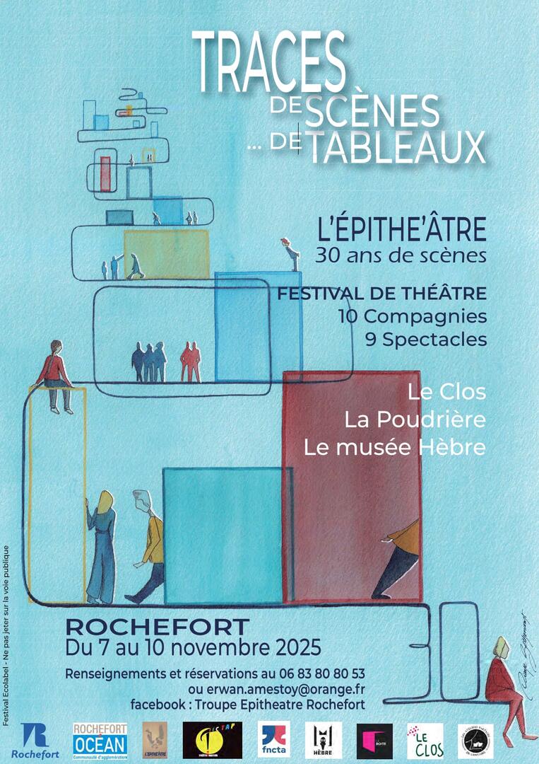 Affiche L'Epithé'âtre Festival de 30 ans de scènes