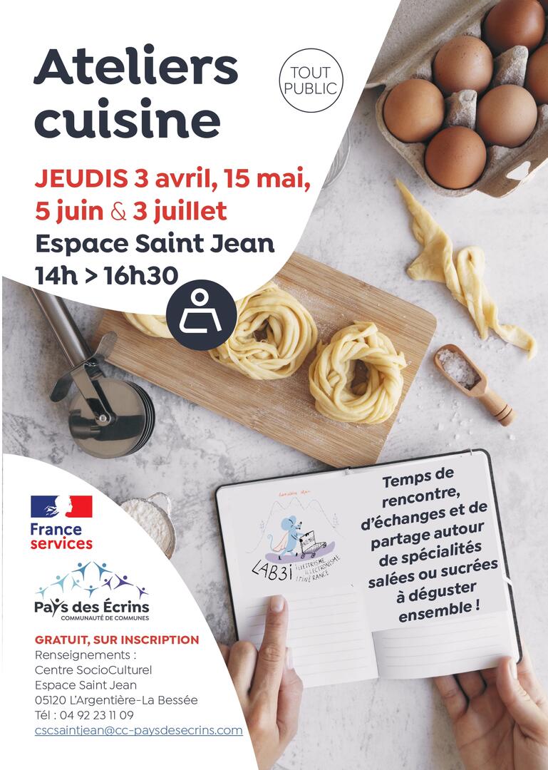 Atelier cuisine_L'Argentière-la-Bessée
