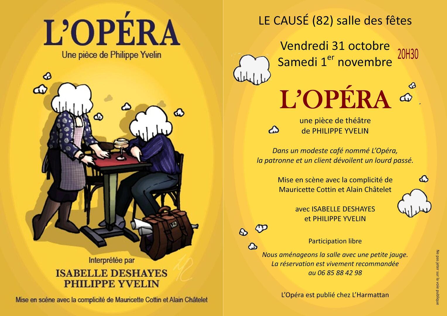 Soirées théâtre "L'Opéra"_Le Causé
