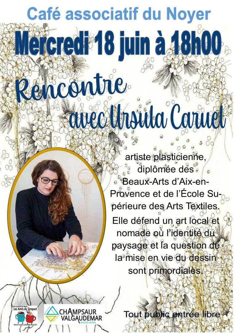 Rencontre avec Ursula Caruel