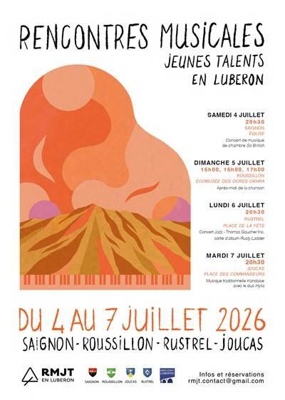 Rencontres Musicales Jeunes Talents en Luberon _Saignon