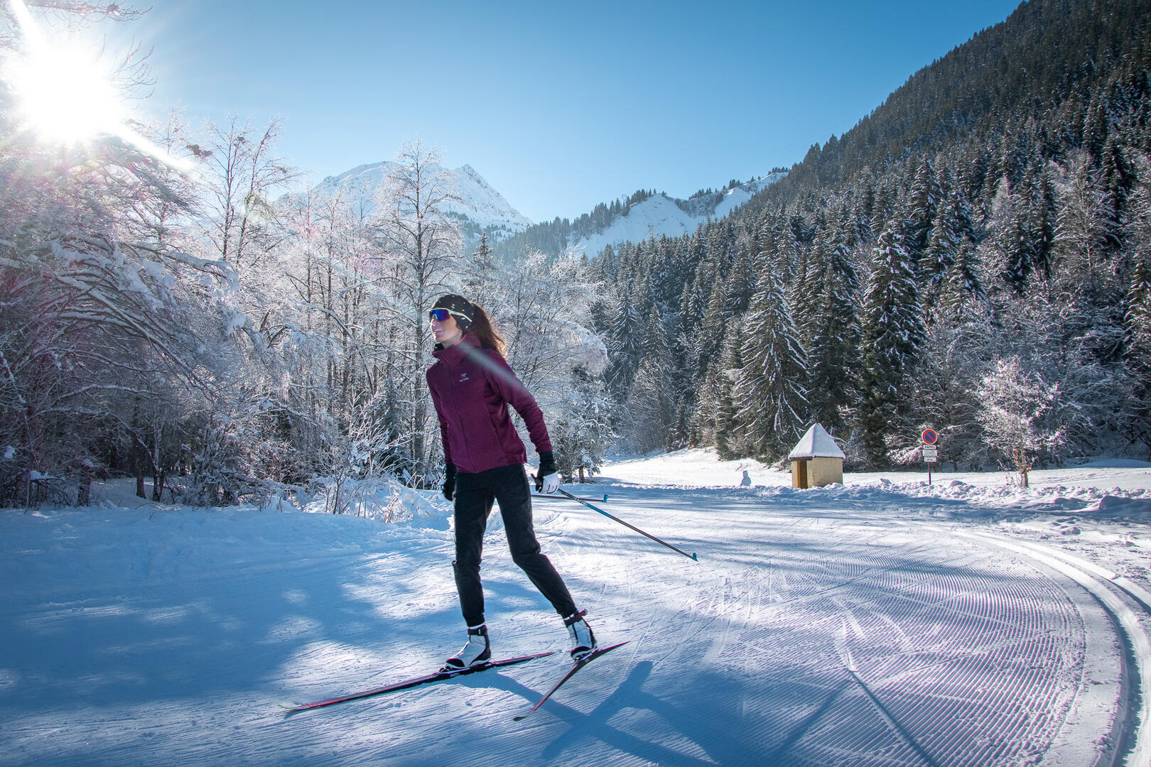 Ouverture du domaine nordique_Les Contamines-Montjoie