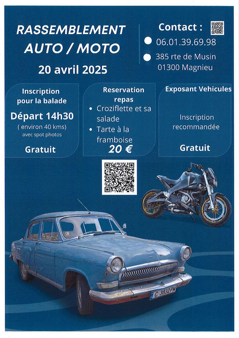 Rassemblement auto moto_Magnieu