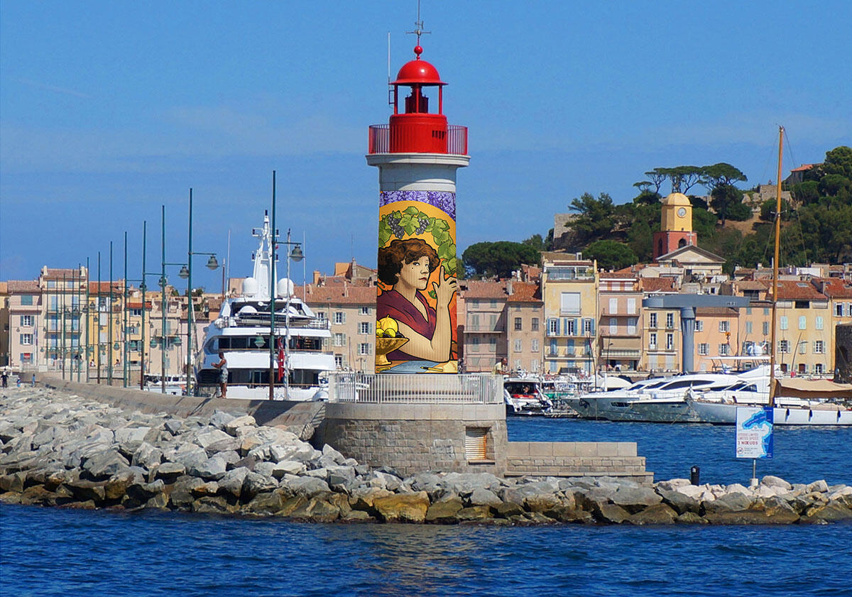 Saint-Tropez couleur bleu 2023