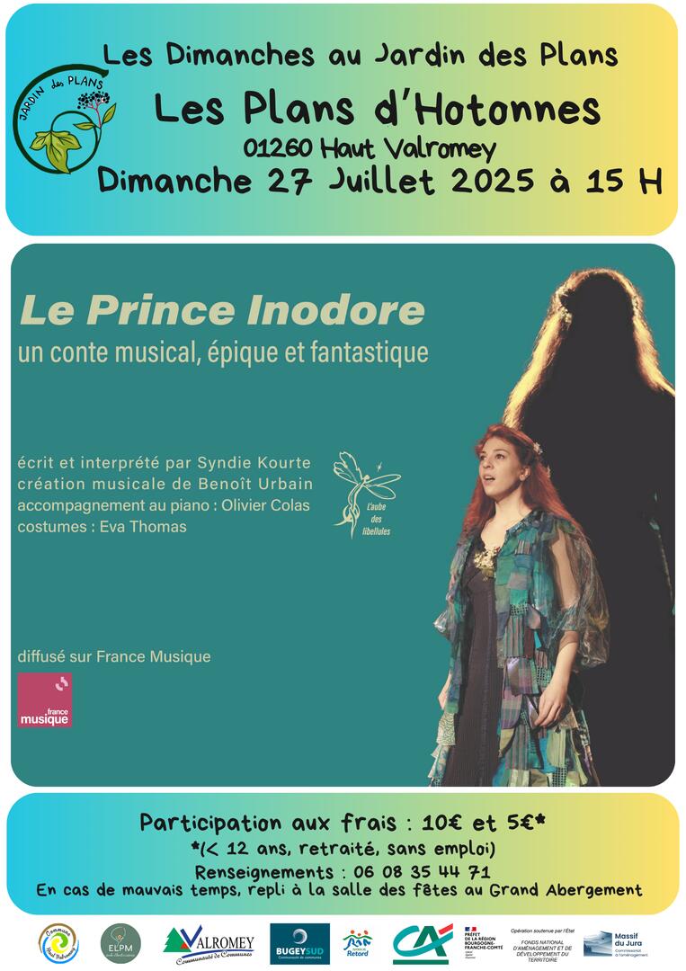 Conte musical, épique et fantastique "Le Prince Inodore"_Haut Valromey