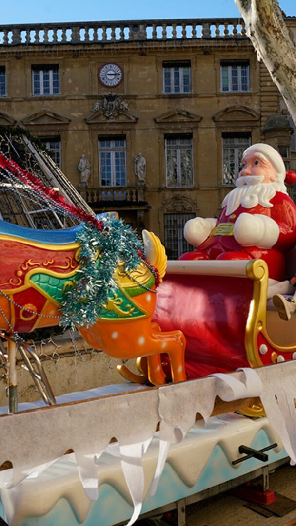 Le petit traîneau du Père Noël_Salon-de-Provence