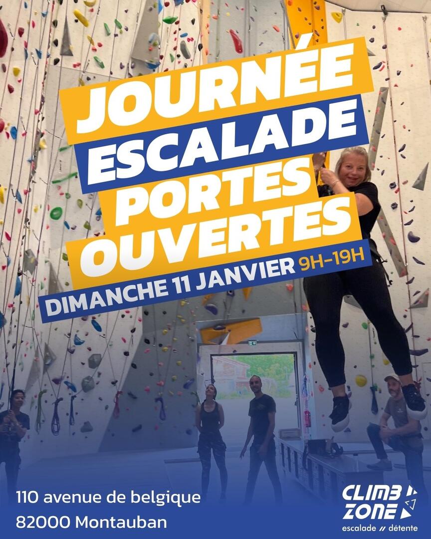 Journée Portes Ouvertes - Climb'Zone_Montauban