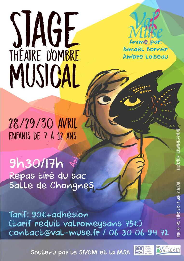 Stage théâtre d'ombre musical