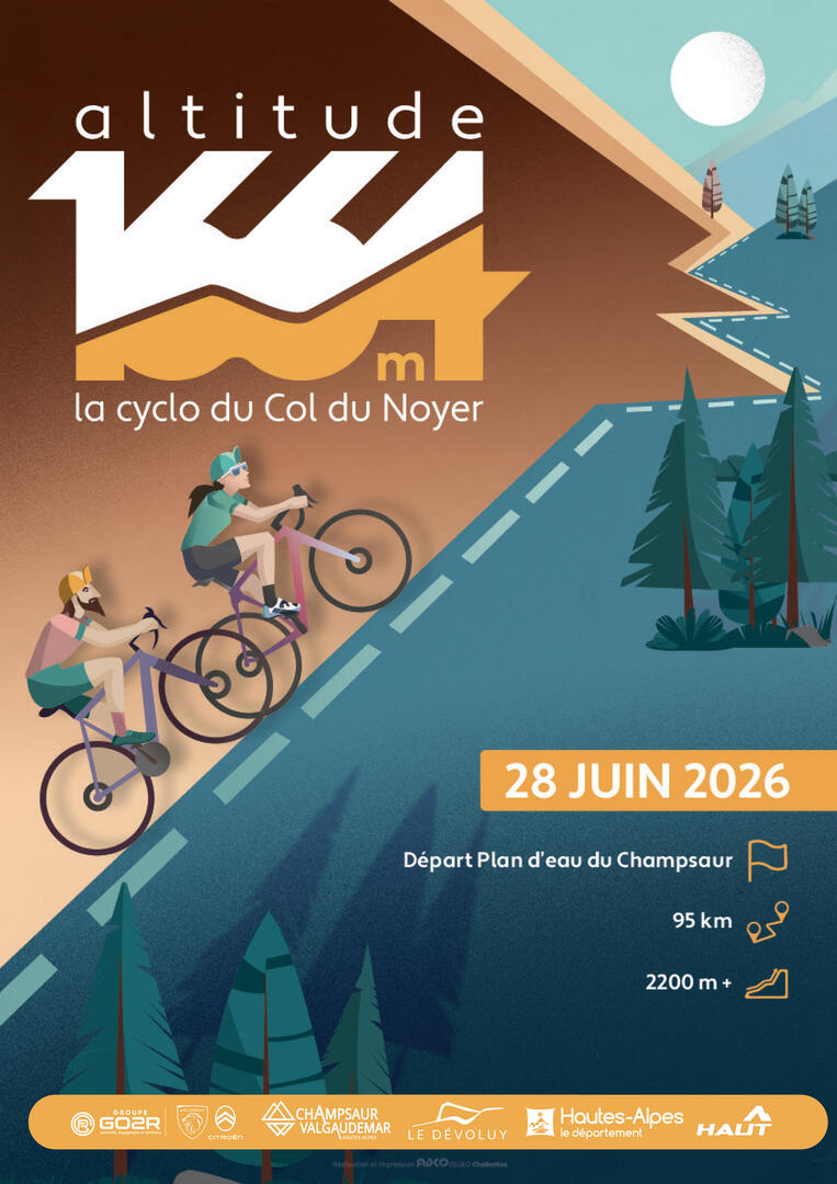 Altitude1664 - Course et rando cyclosportive_Dévoluy