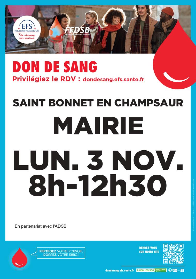 Don du sang_Saint-Bonnet-en-Champsaur