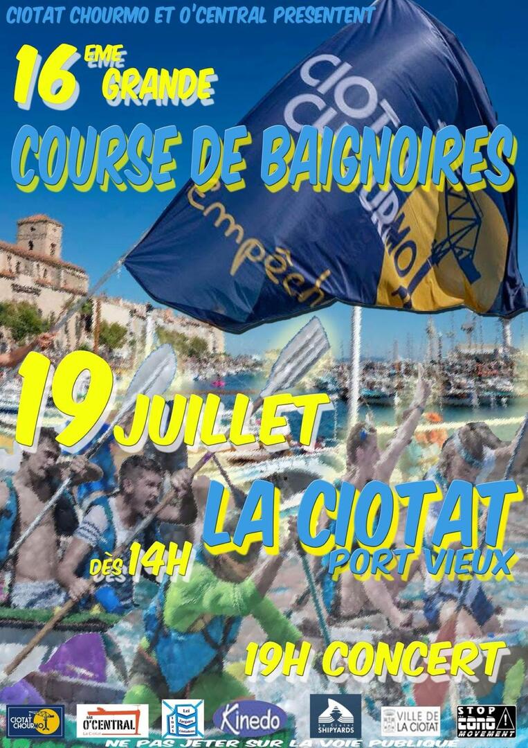 16ème Grande Course de Baignoires_La Ciotat