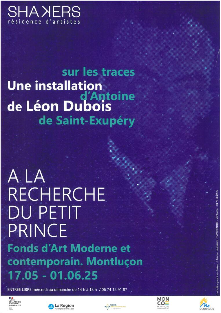 Exposition Léon Dubois : à la recherche du Petit Prince_Montluçon