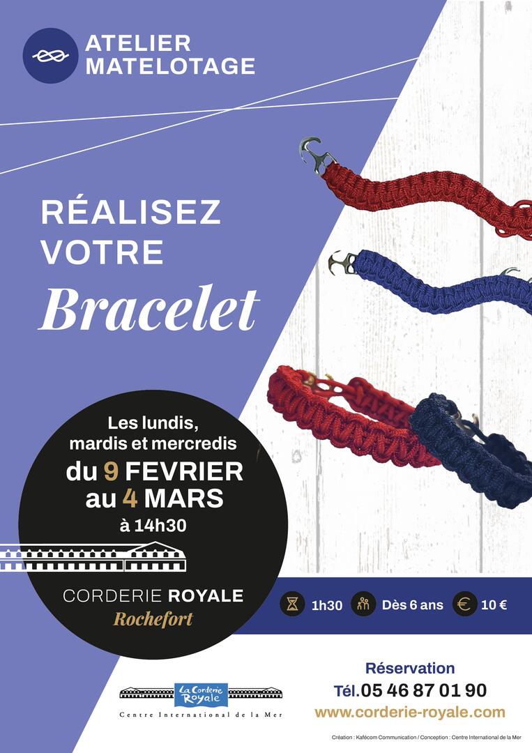 Atelier Matelotage Bracelet_Rochefort