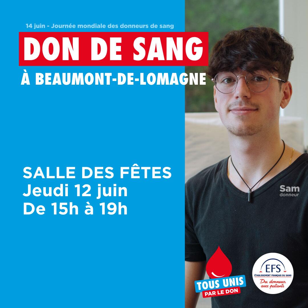 Don du sang_Beaumont-de-Lomagne
