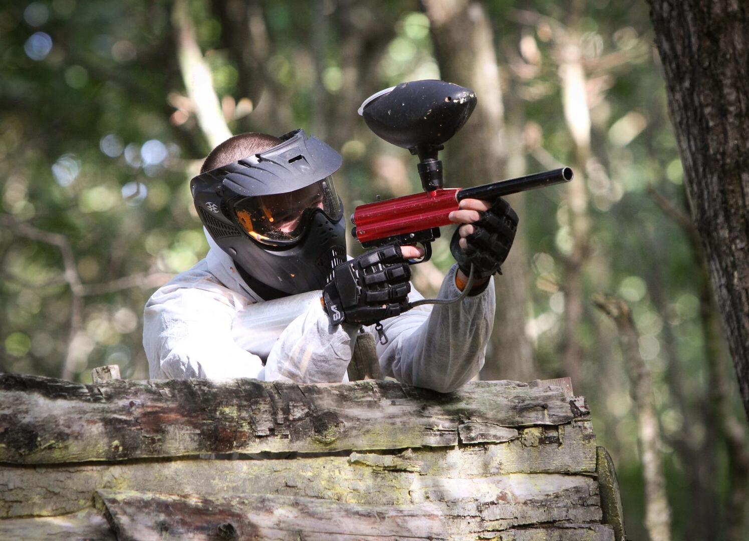 Paintball terrain en Forêt