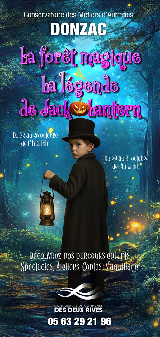 La Forêt magique et la légende de Jack Lantern_Donzac