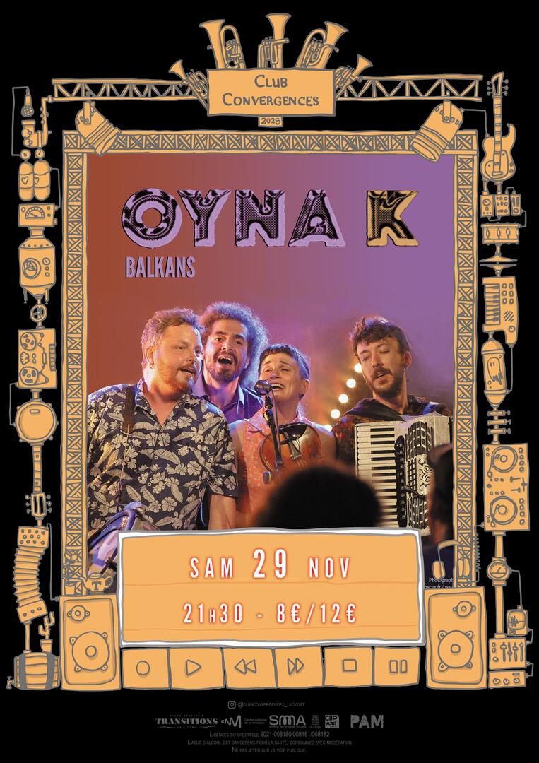 Concert Oyna K - Balkans_La Ciotat
