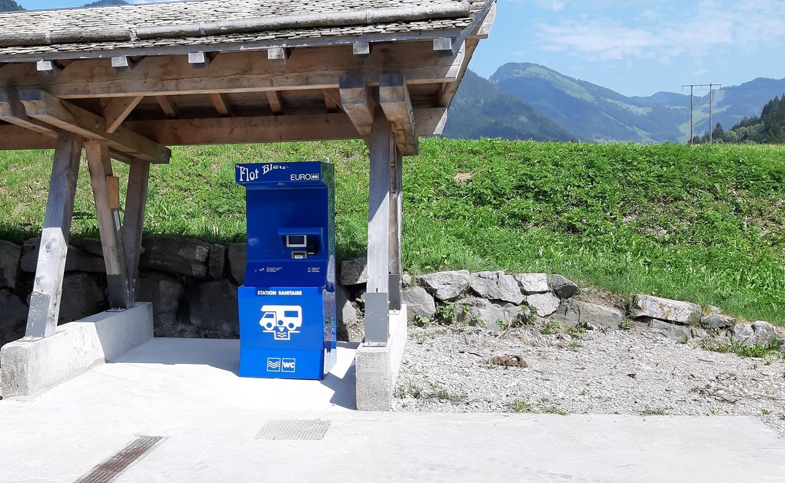 Borne de recharge air de camping car La Chapelle d'Abondance