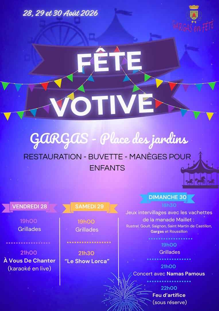 Fête votive de Gargas