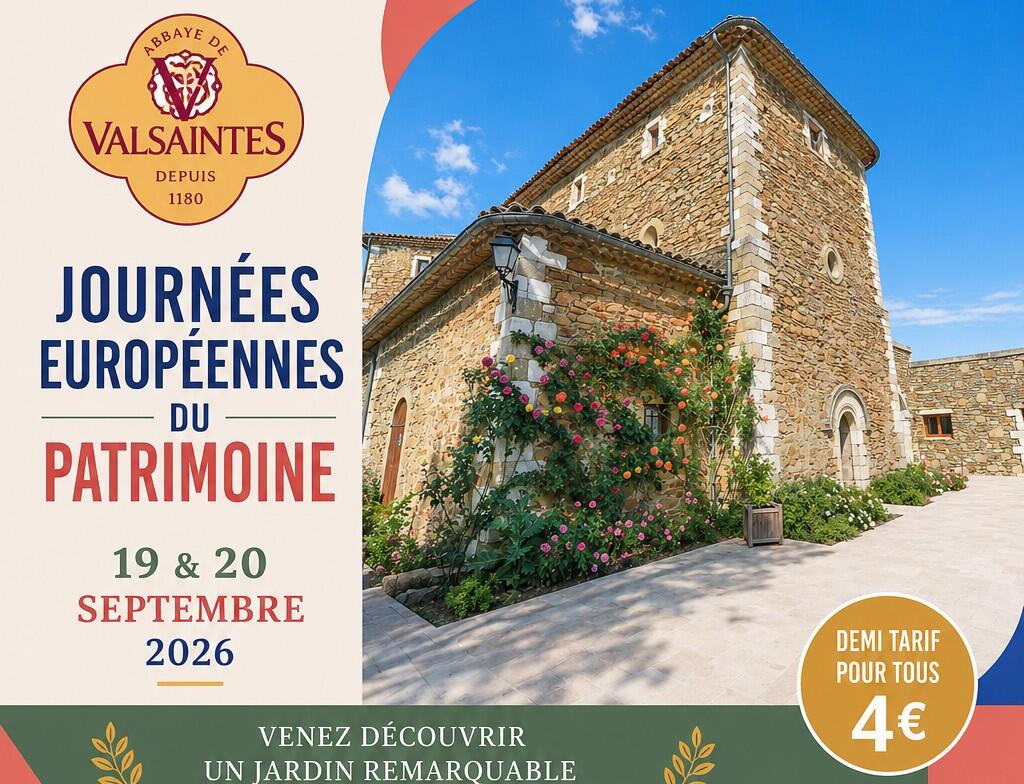 Visites guidées pour les Journées du patrimoine à Valsaintes_Simiane-la-Rotonde