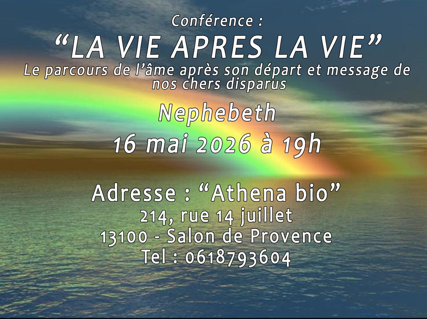 Conférence: La vie après la vie_Salon-de-Provence