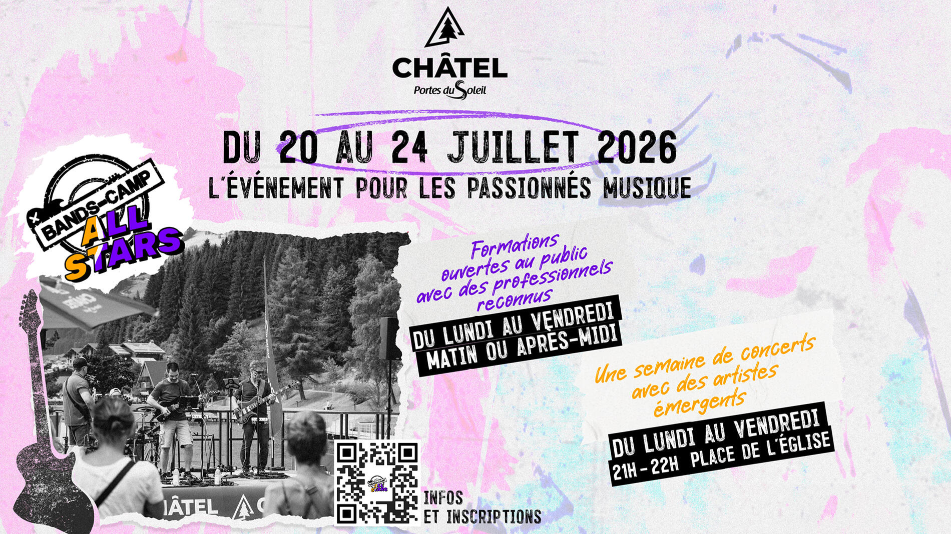 Bands-Camp All Stars Concerts_Châtel
