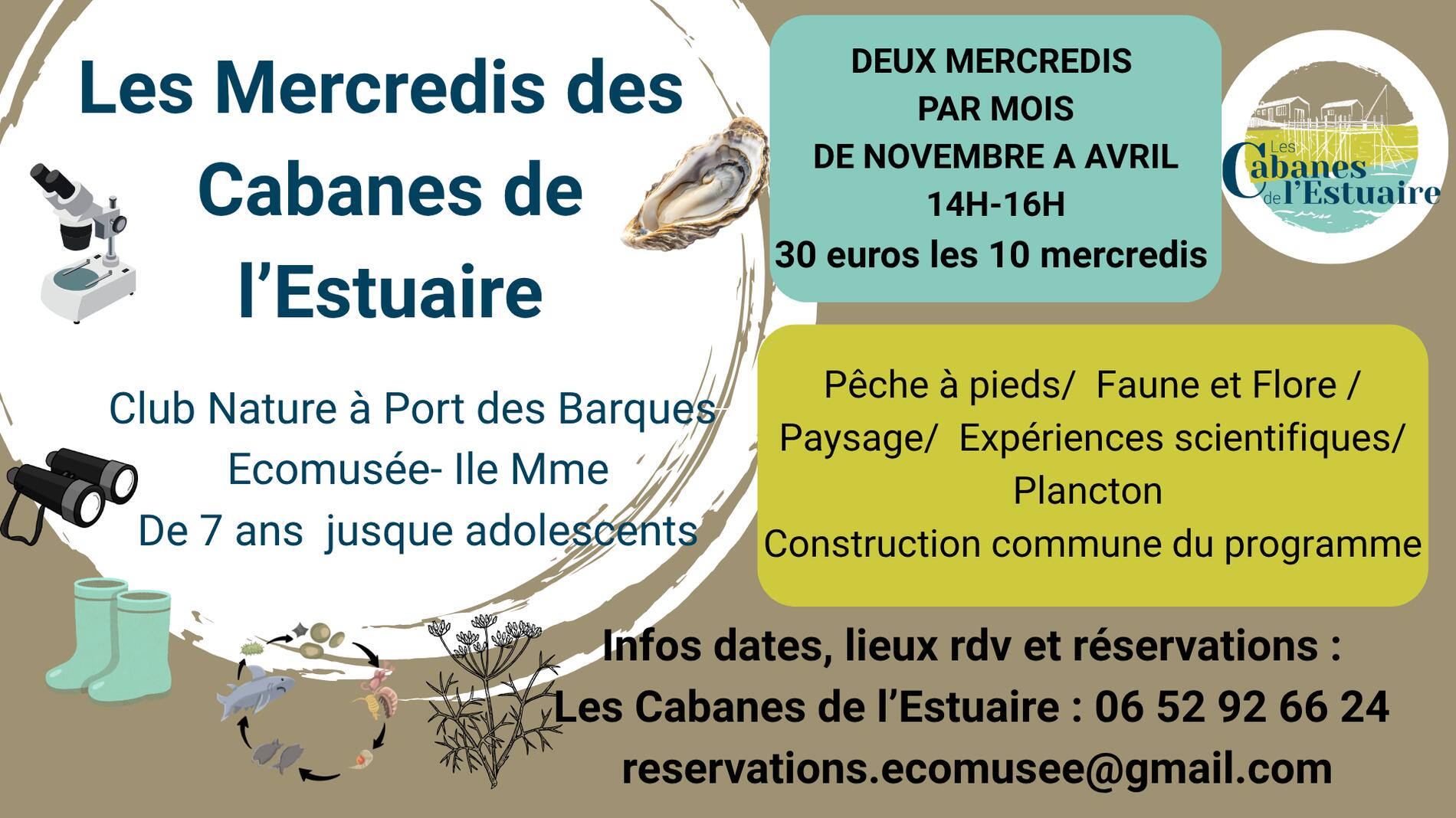 Mercredis des Cabanes de l'Estuaire_Port-des-Barques