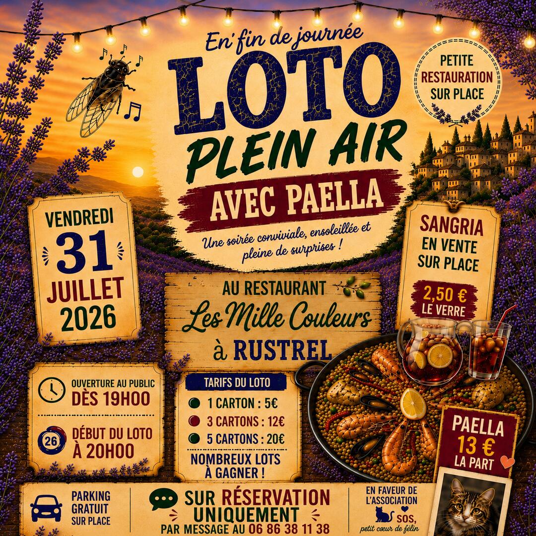 loto plein air+ paella