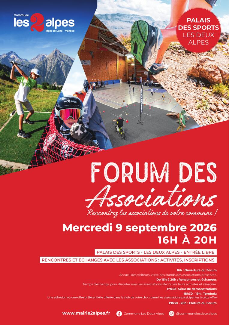 Forum des associations - Les Deux Alpes_Les Deux Alpes