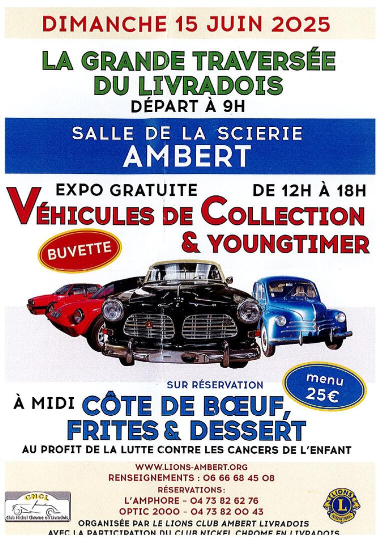 Exposition véhicules de collection & yougtimer_Ambert