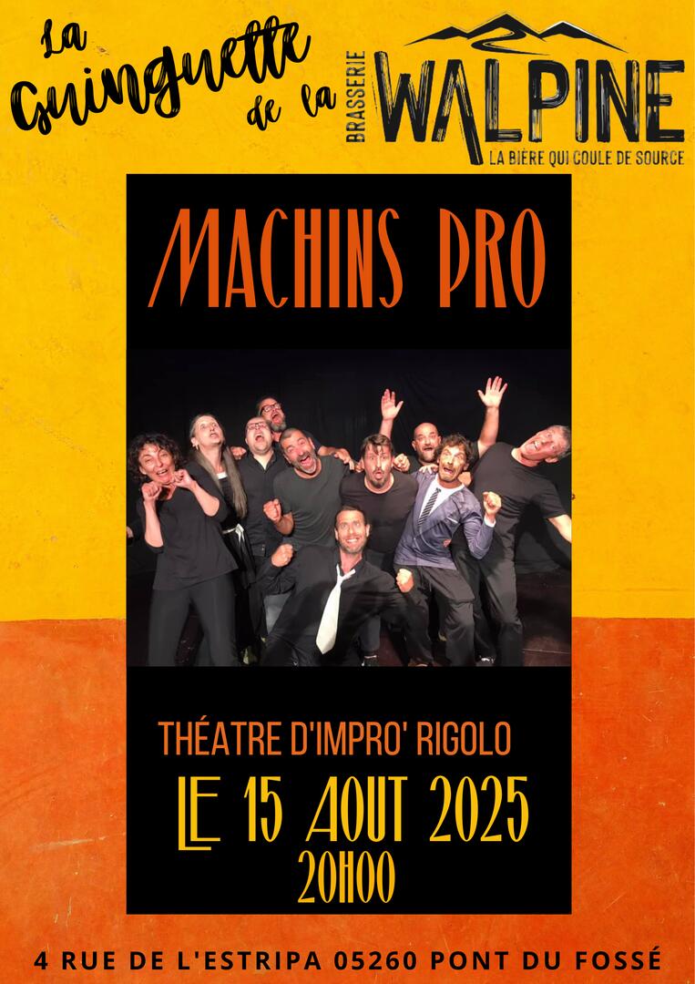 Théâtre d'impro à la Walpine