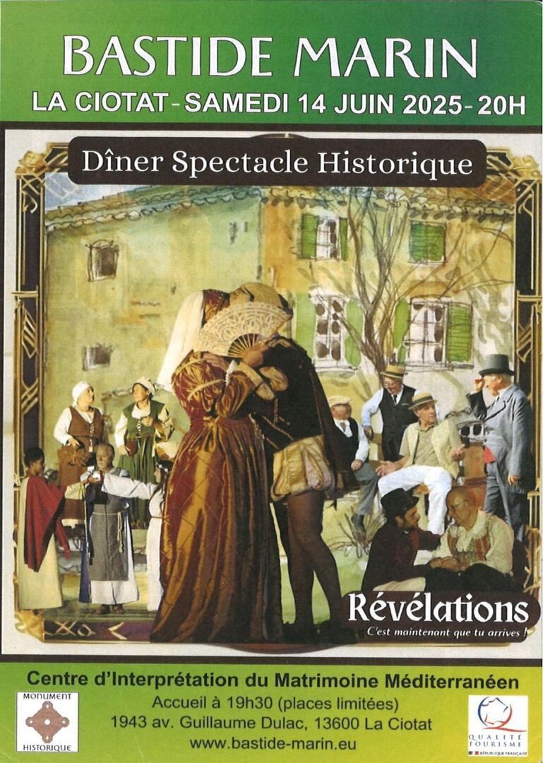 Dîner Spectacle Historique_La Ciotat