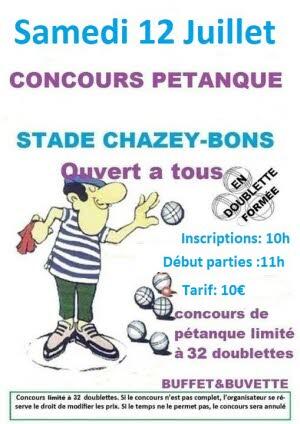 Concours de pétanque_Chazey-Bons