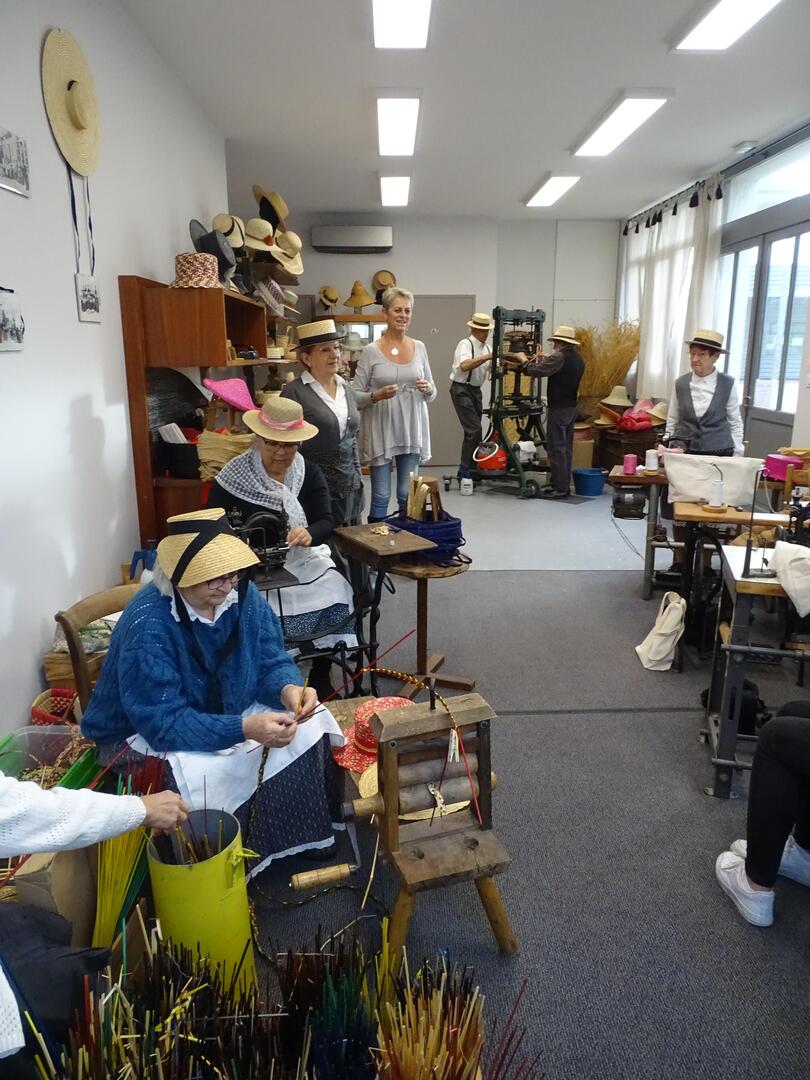 Journées du patrimoine - Découvrez la fabrication du chapeau de paille avec La Paillole_Septfonds