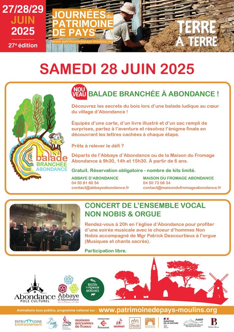 Journées du Patrimoine de Pays - Balade Branchée à Abondance_Abondance