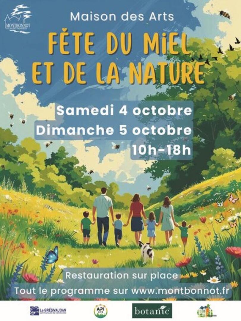Fête du miel et de la nature du 04 au 05 octobre 2024 à Montbonnot Saint Martin