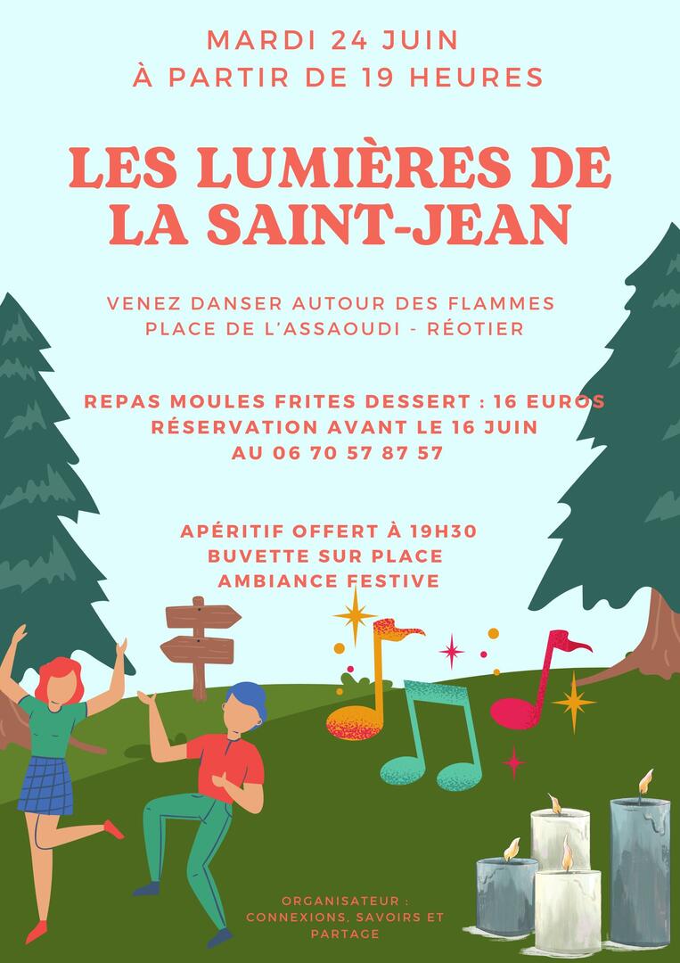 Soirée festive de la Saint Jean_Réotier