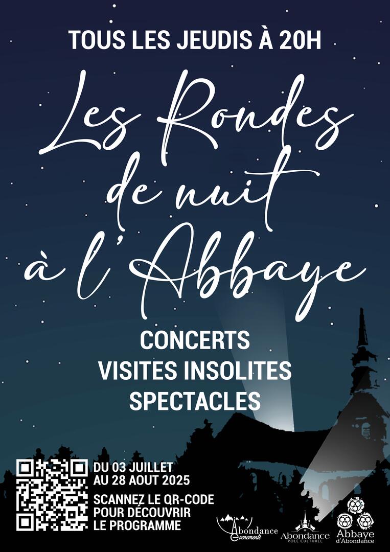Les Rondes de Nuit à l'Abbaye - 2025