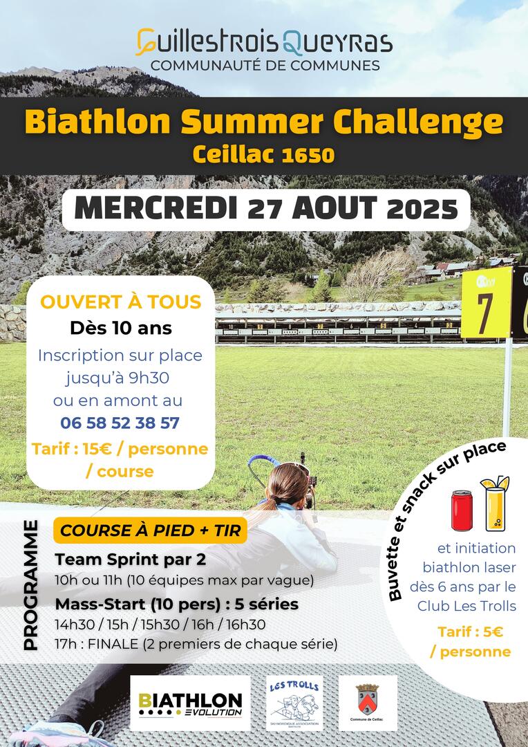 Biathlon summer challenge_Ceillac