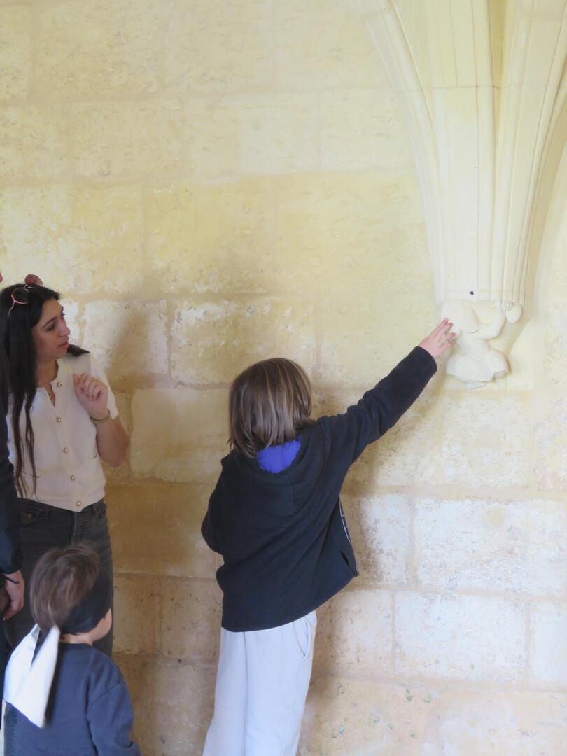 Visite sensorielle à l'Abbaye de Trizay_Trizay