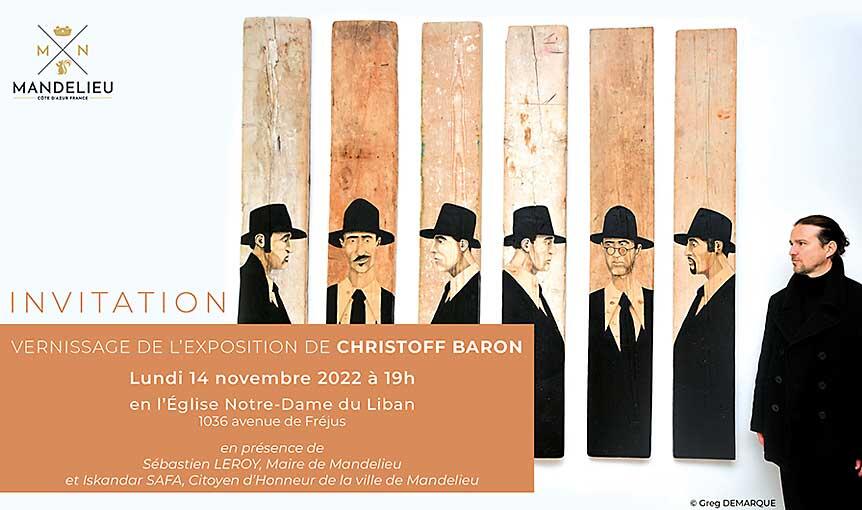 Exposition de Christoff Baron