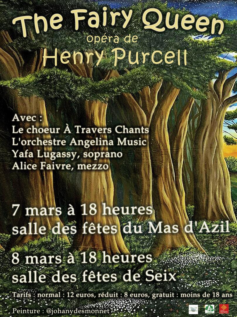 The Fairy Queen opéra de Henry Purcell
