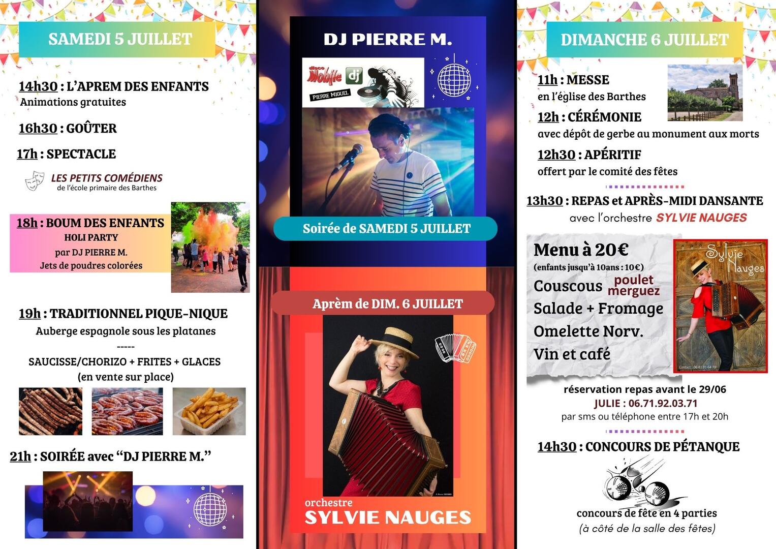 Fête de village Les Barthes_Les Barthes