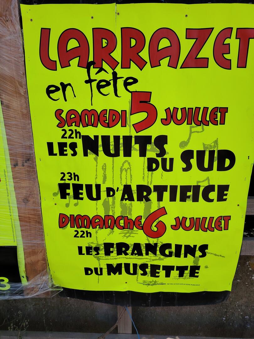 Fête locale_Larrazet